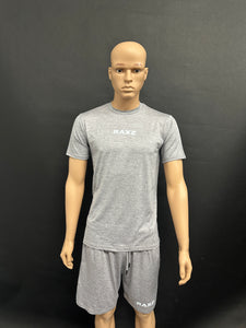 Raxz grey silky short set